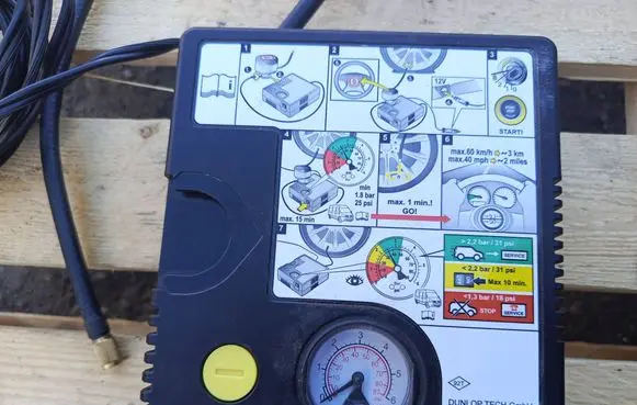 Opel Vivaro Tire air pump compressor 