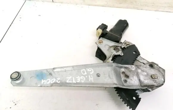 Sliding door window regulator with motor