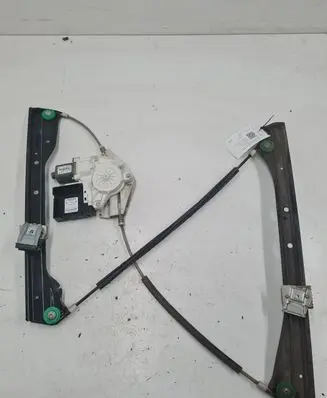 Volkswagen Golf Plus Front door window regulator with motor 5M1837402F 1K0959792J