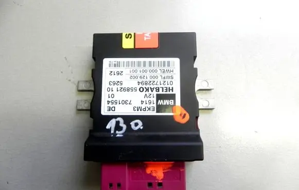 BMW 1 F20 F21 Fuel injection pump control unit/module 16147371832 7371832
