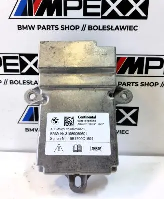 BMW 5 G30 G31 Airbag control unit/module 9890596