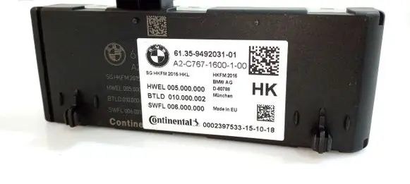 Tailgate/trunk control unit/module