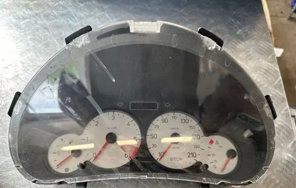 Peugeot 206+ Speedometer (instrument cluster) 9656696280