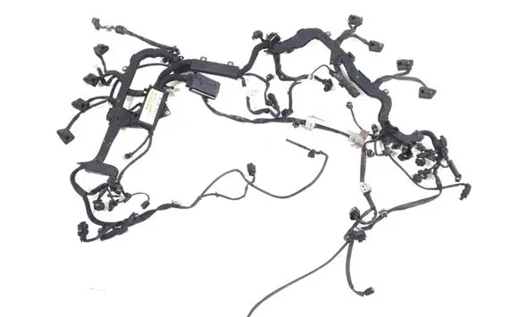 Engine installation wiring loom