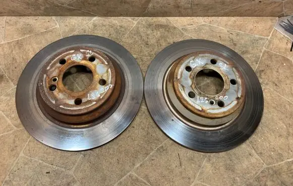 Mercedes-Benz SL R230 Rear brake disc