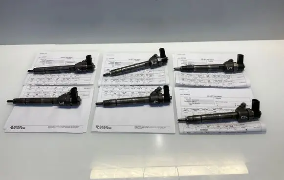 Mercedes-Benz E W211 Fuel injectors set A6480700287 6480700287 0445110