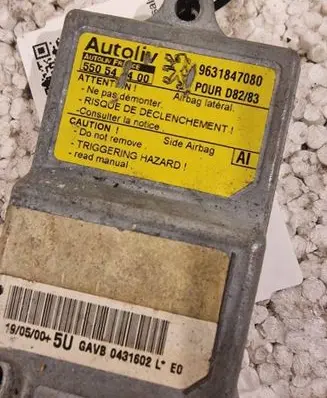 Peugeot 406 Airbag control unit/module 9631847080 55054400