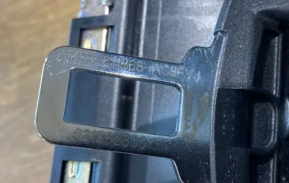 Jaguar F-Pace Rear seatbelt HK83-611B68-AC HK83611B68AC