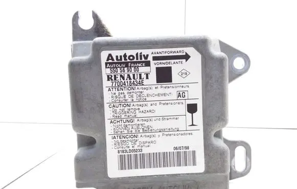 Renault Scenic I Airbag control unit/module 7700418434E 550569000
