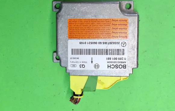 Mercedes-Benz CLK A209 C209 Airbag control unit/module 0285001881 2038207385 0605310169