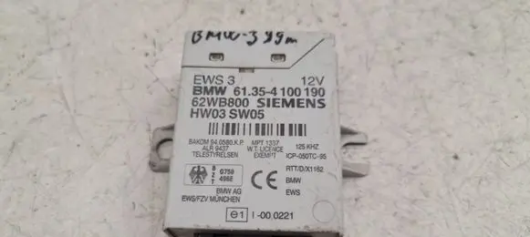 Immobilizer control unit/module