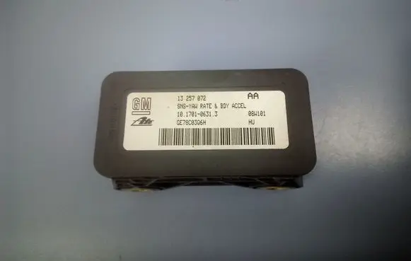 ESP acceleration yaw rate sensor