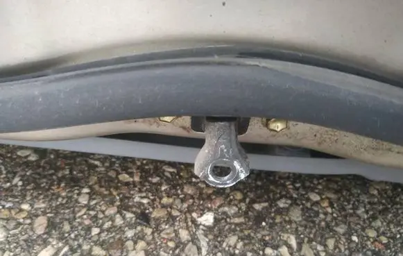 Toyota Avensis Verso Front door check strap stopper 