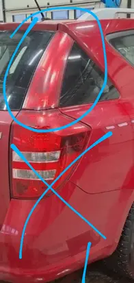 KIA Ceed Rear/tail lights