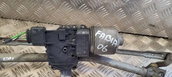 Skoda Fabia Mk1 (6Y) Front wiper linkage and motor 6Y1955023C 3397020701