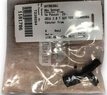 Skoda Kodiaq ABS brake wheel speed sensor WHT003861