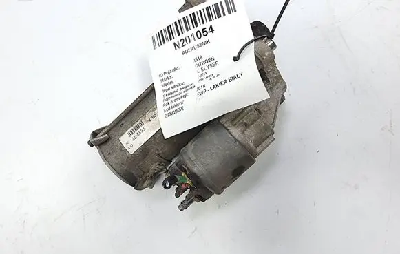 Citroen C-Elysée Starter motor 9807963180