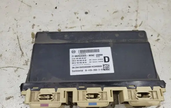 Mercedes-Benz ML W166 Seat control module A1669008506