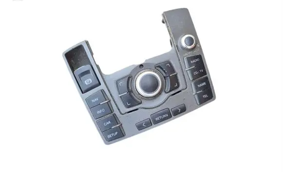 Audi A6 S6 C6 4F Central console control unit 4F1919610 4F0910609
