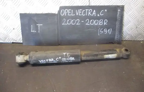 Opel Vectra C Rear shock absorber with coil spring 