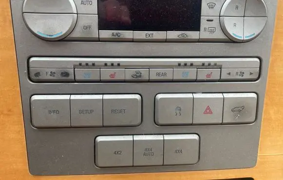 Lincoln Navigator Air conditioning (A/C) switch 