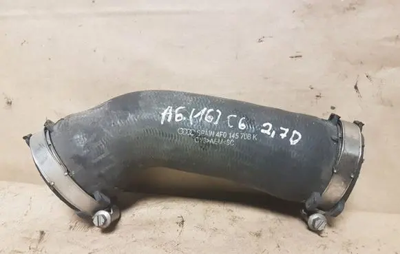 Audi A6 S6 C6 4F Intercooler hose/pipe 4F0145708K