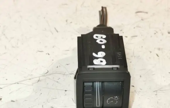 Panel lighting control switch