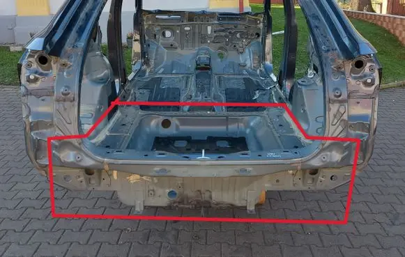 Honda HR-V Rear bodywork 
