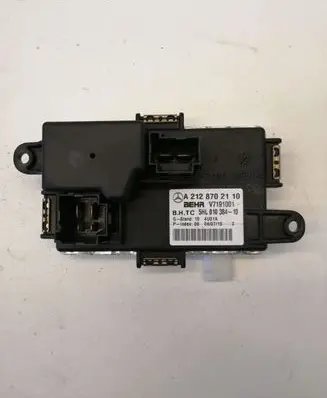 Mercedes-Benz E W212 Heater blower motor/fan resistor A2128702110