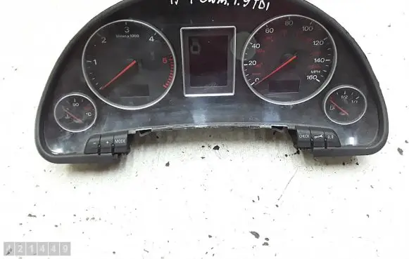 Audi A4 S4 B6 8E 8H Speedometer (instrument cluster) 8e0920950j