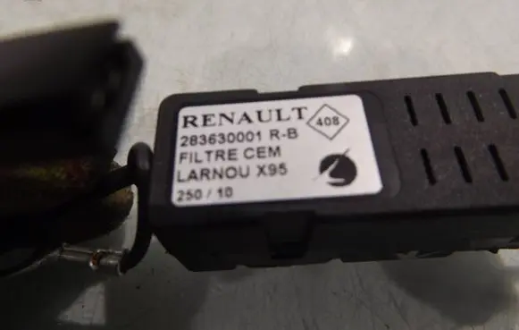 Renault Scenic III - Grand scenic III Aerial antenna amplifier 283630001R