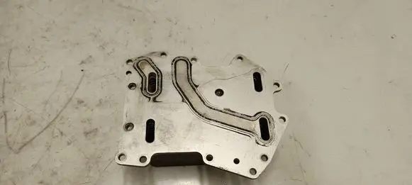 Engine oil radiator