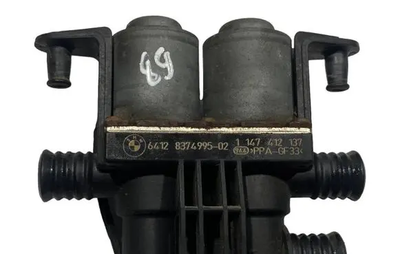 Coolant heater control valve