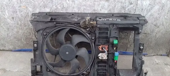 Peugeot 607 Electric radiator cooling fan 1853405916