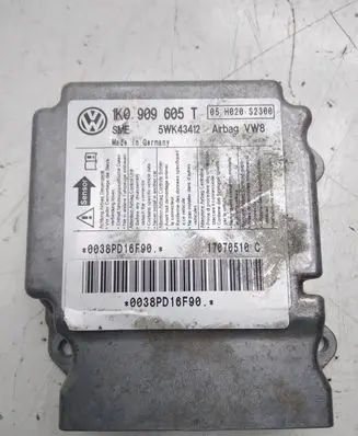 Volkswagen Jetta V Airbag control unit/module 1K0909605T