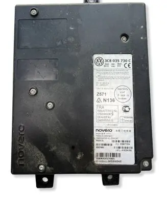 Volkswagen PASSAT B7 Bluetooth control unit module 3C8035730C