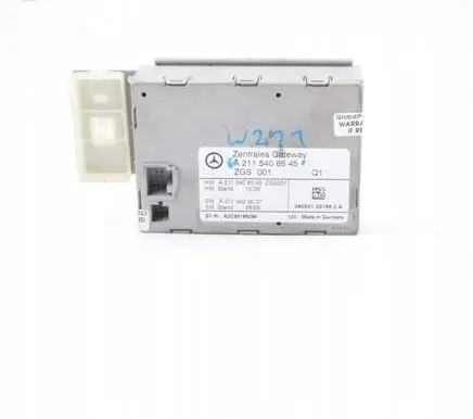 Mercedes-Benz E W211 Gateway control module A2115408545