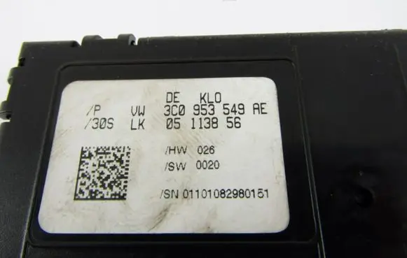 Volkswagen PASSAT B6 Other control units/modules 3C0953549AE