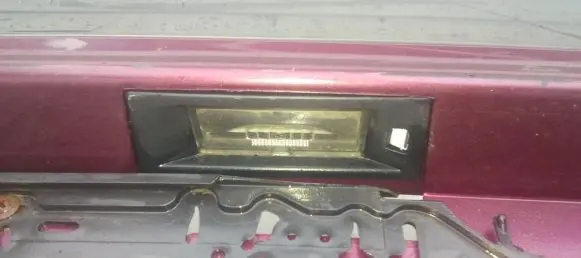 Number plate light