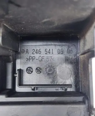 Mercedes-Benz A W176 Fuse box cover A2465400024 A2465410905