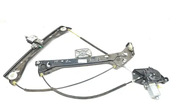 Front door window regulator with motor