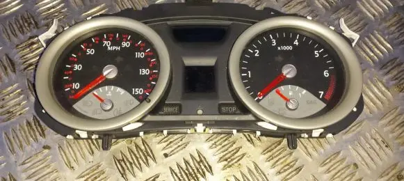 Renault Megane II Speedometer (instrument cluster) 35110419 8200364029