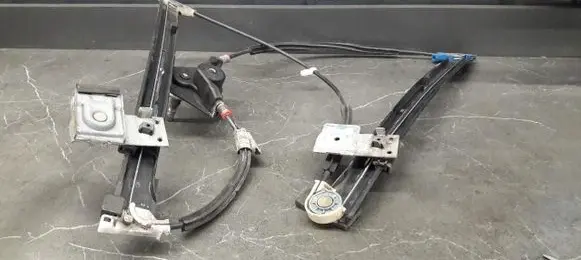 Volkswagen Caddy Front window lifting mechanism without motor 6K3837401