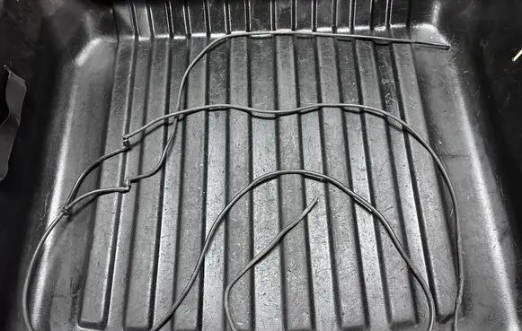 Volvo S90, V90 Windshield washer fluid hose 70T65A4