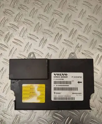 Volvo XC60 Airbag control unit/module 31318792 010092200590