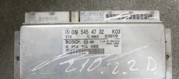Mercedes-Benz E W210 ABS control unit/module 0195454732 0265109053