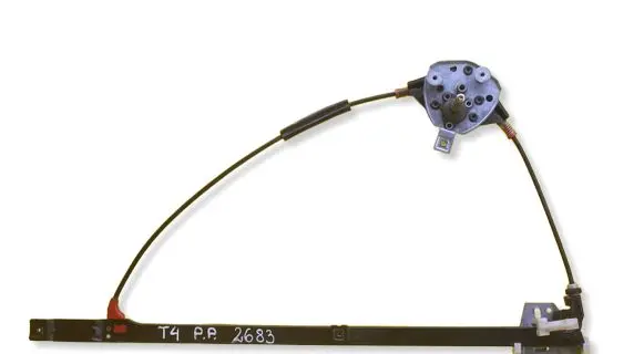 Volkswagen Transporter - Caravelle T4 Front door manual window regulator 701837502F