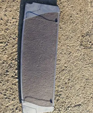 Parcel shelf