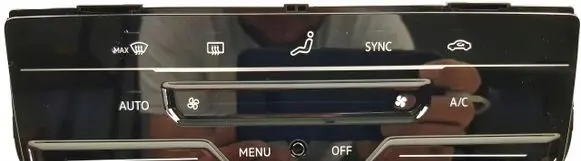 Volkswagen Arteon Climate control unit 3G8907044