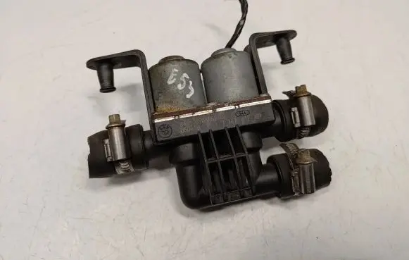Coolant heater control valve